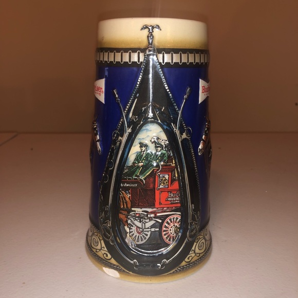 1988 Budweiser Harness Horse Stein Anheuser-Busch - Picture 3 of 8